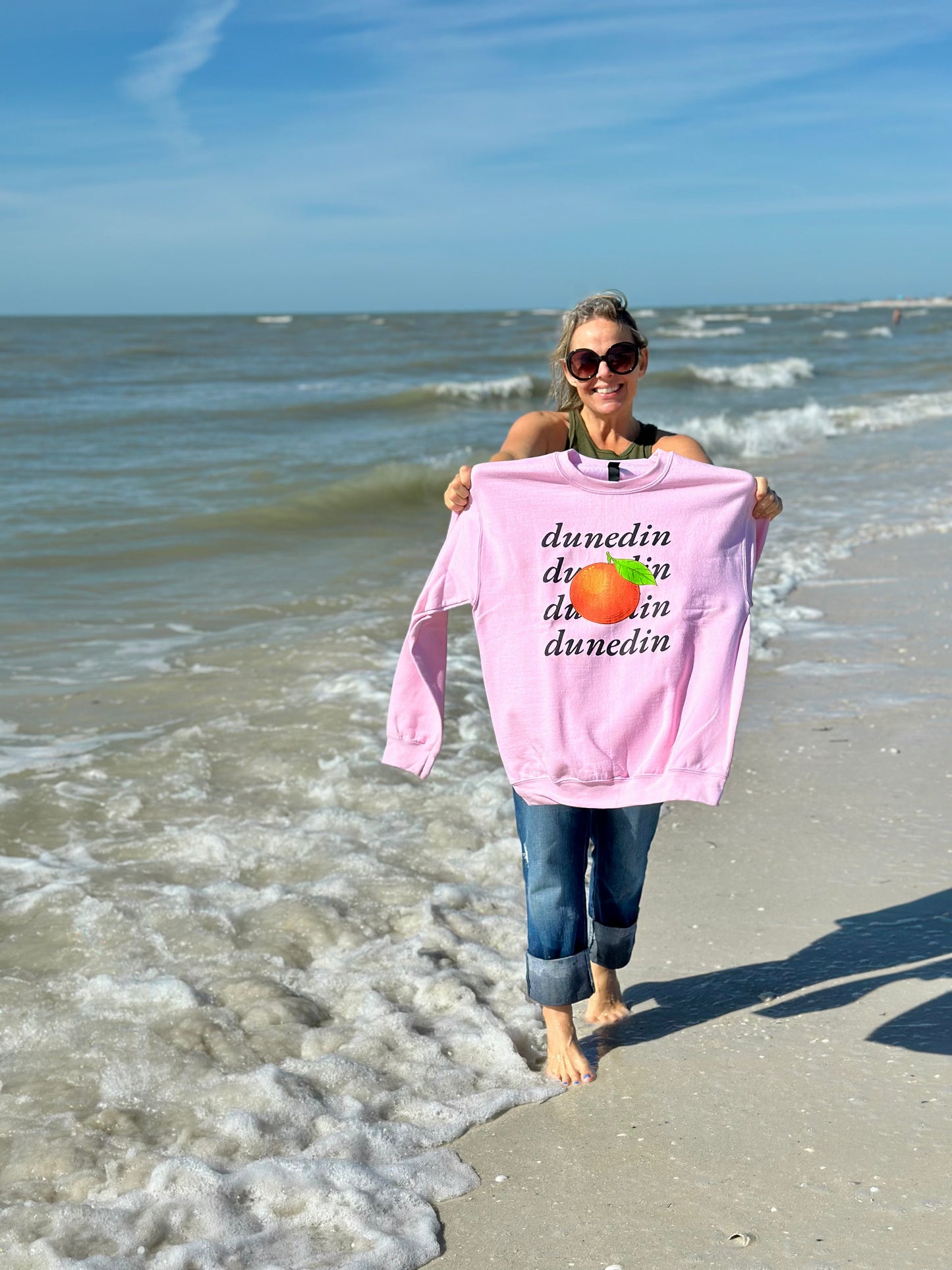 Dunedin Orange Sweatshirt Pink