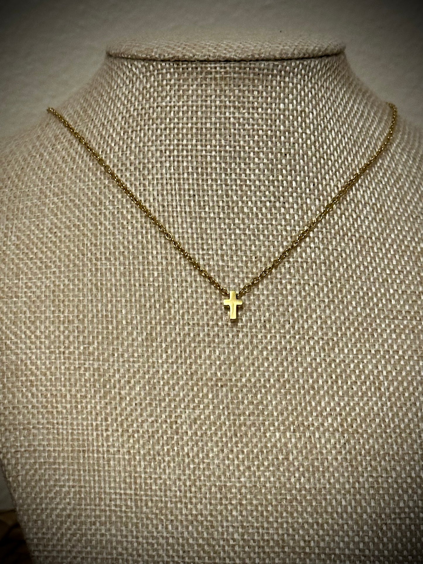Dainty Cross Necklace
