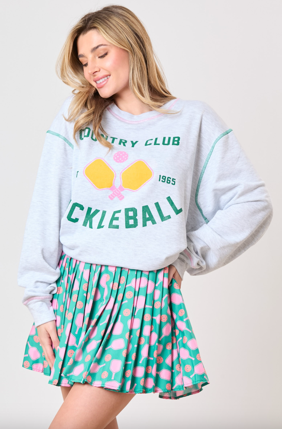 Country Club Pickleball Sweatshirt