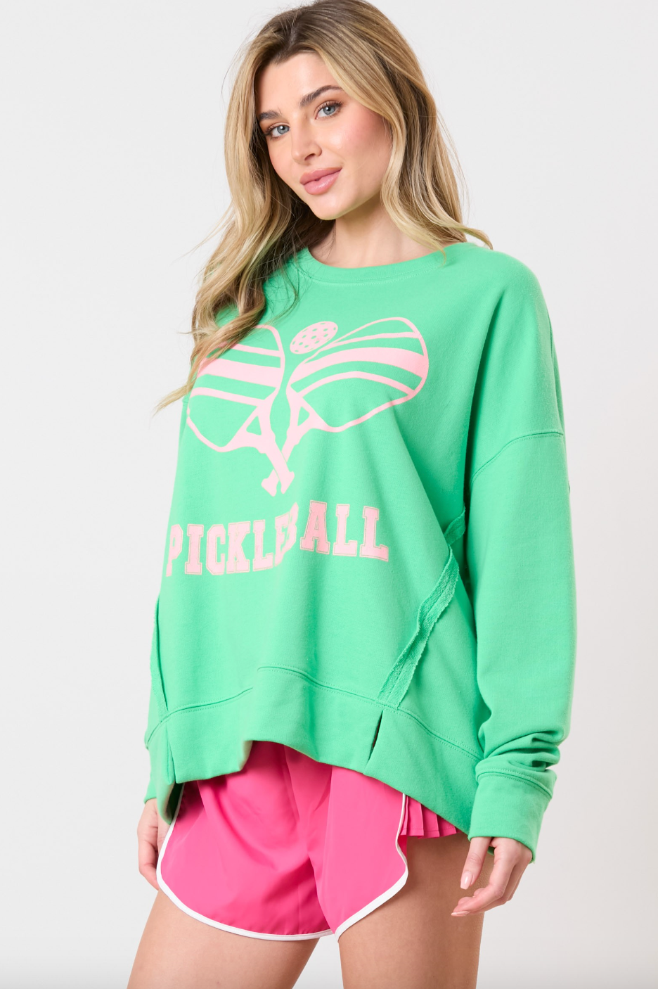 Green Pickleball Sweatshirt