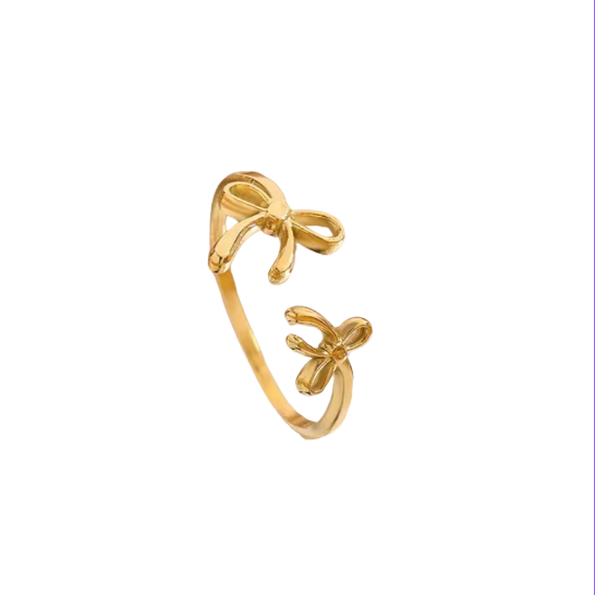 Double Bow Ring