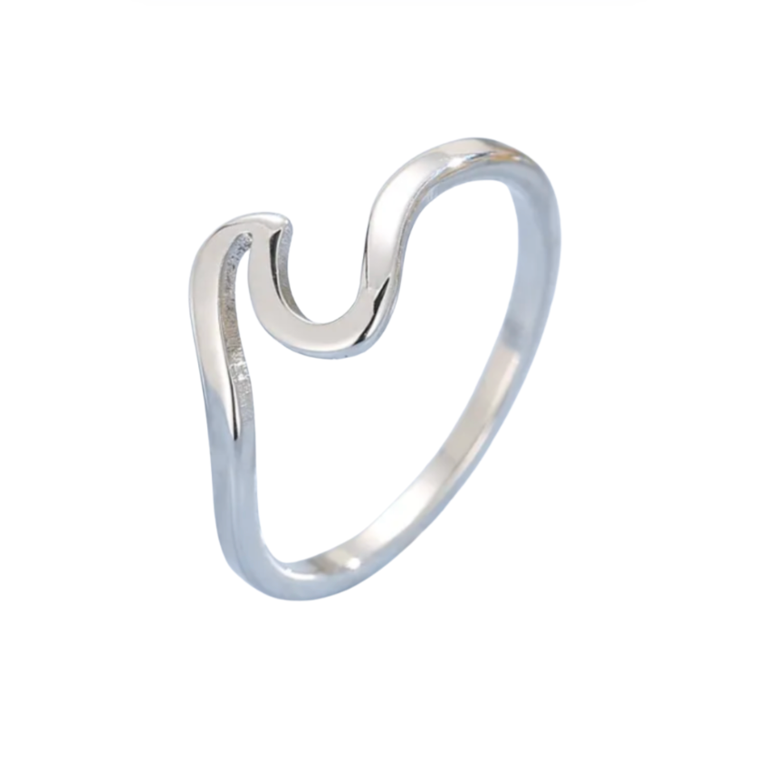 Wave Ring Silver