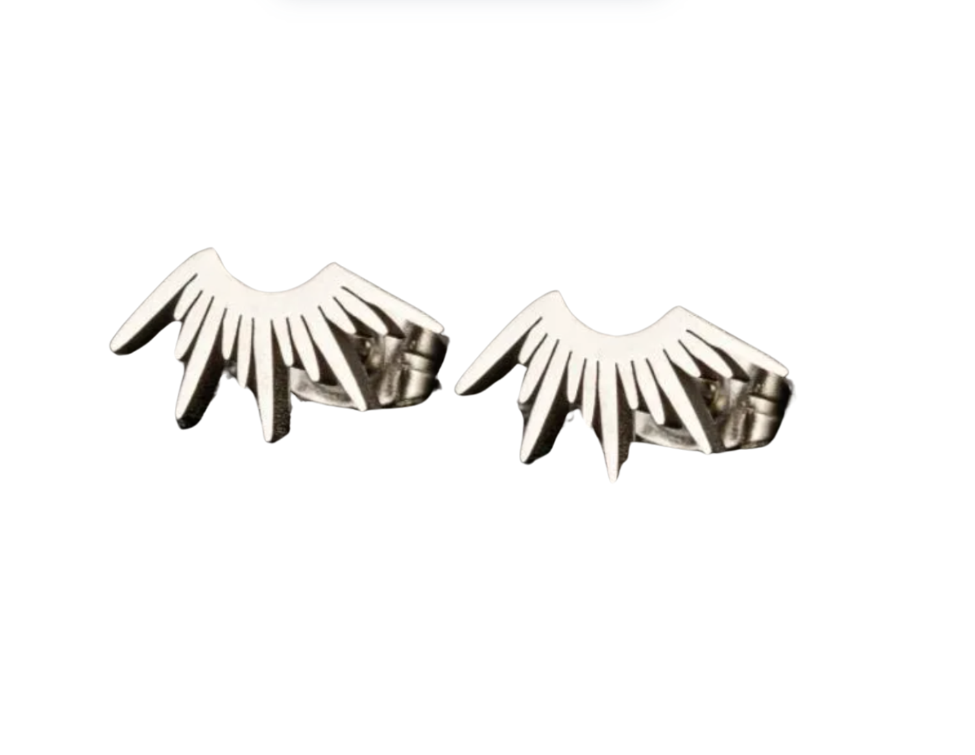 Fringe Silver Earrings