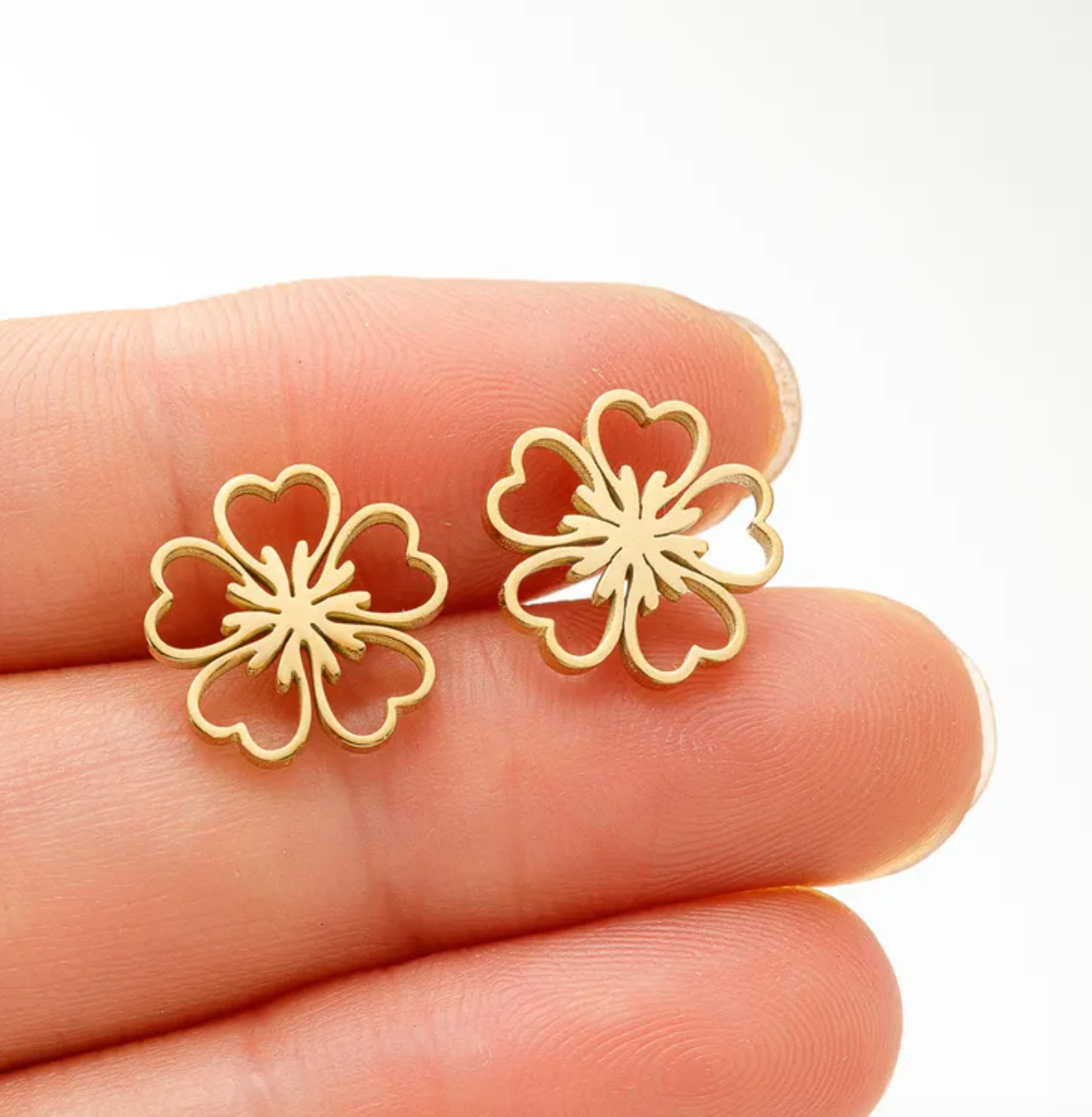 Tropical Flower Earrings
