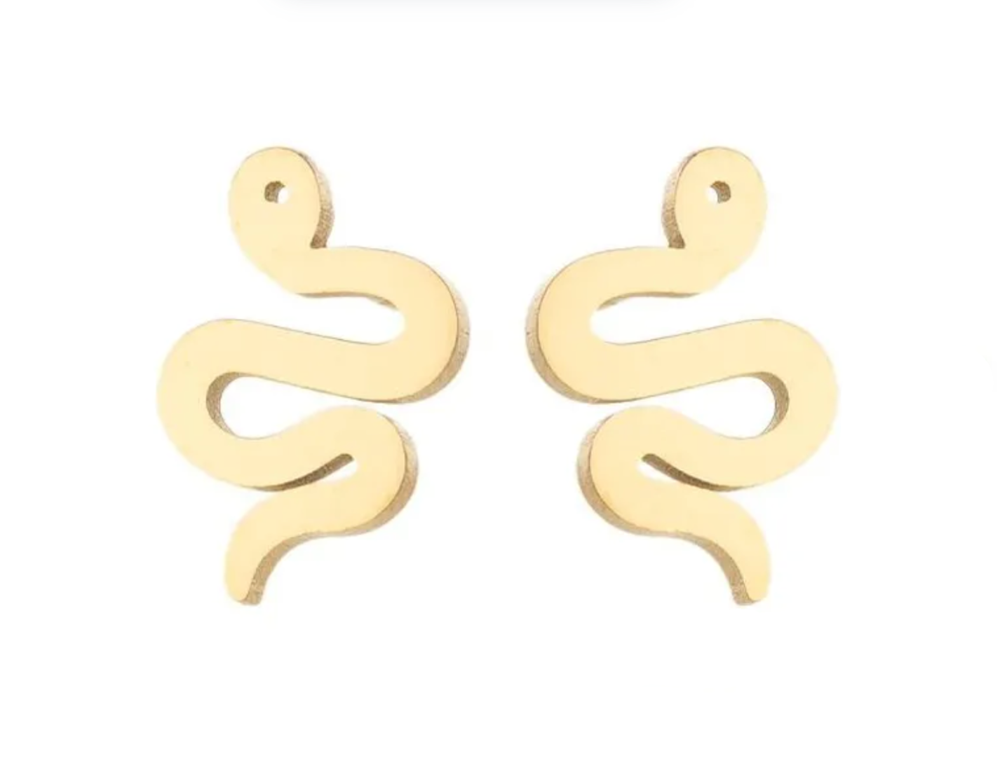 Tiny Snake Earrings