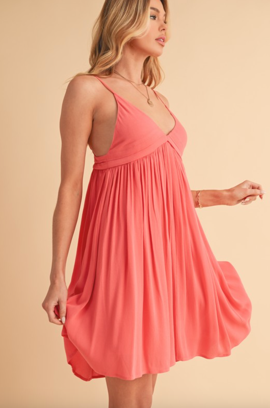 Coral Charm Dress
