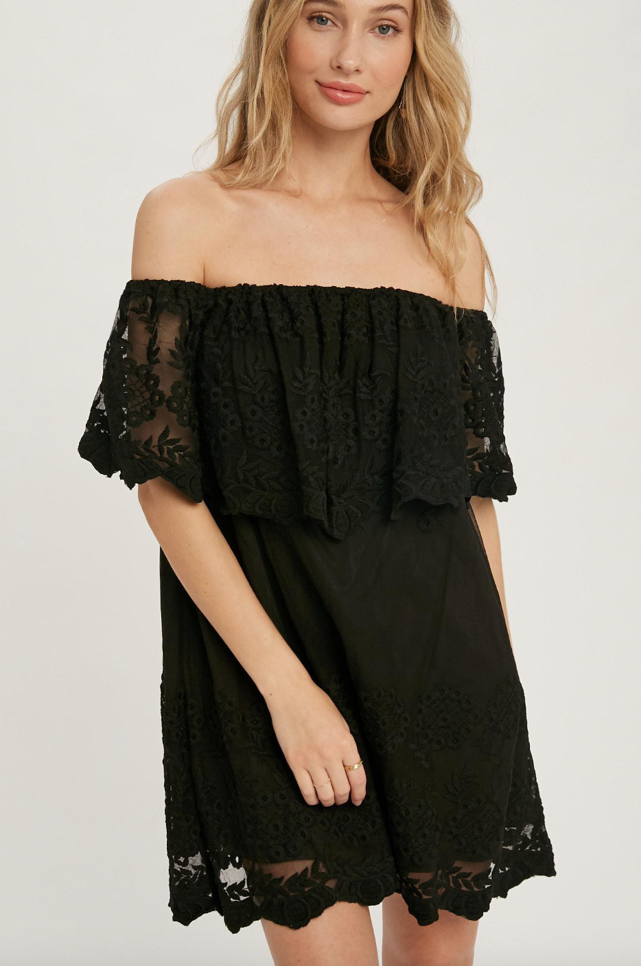 Black Lace Dress