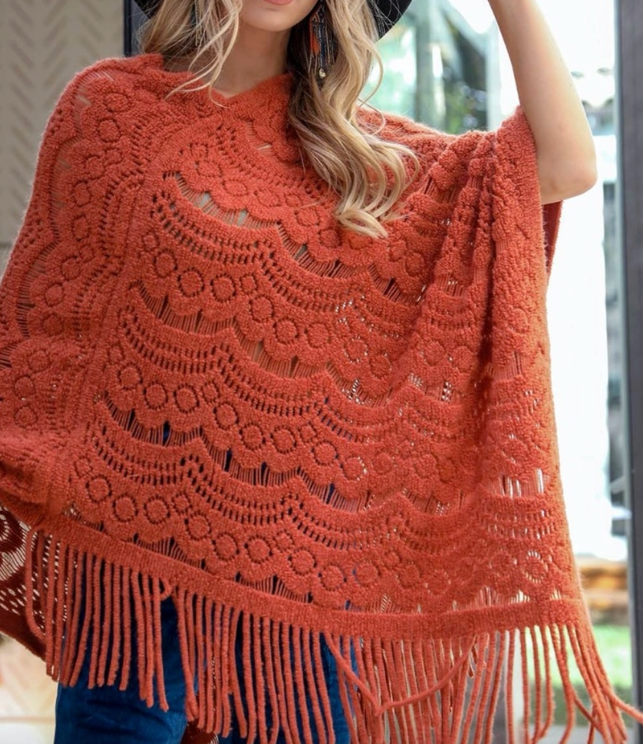 Scallop Poncho