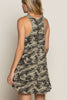 Sweet Camo Babydoll Tank