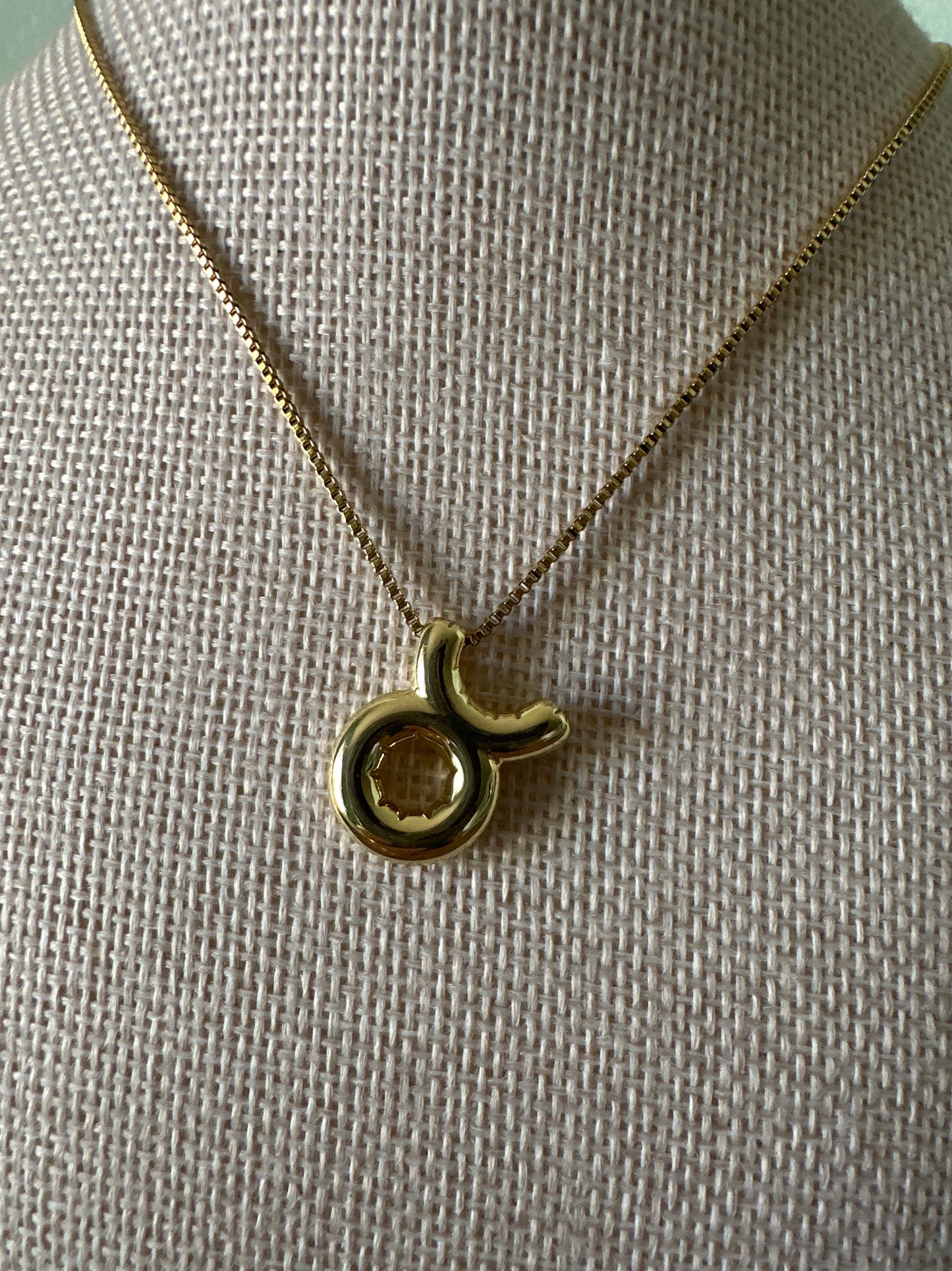 Bubble Zodiac Necklace