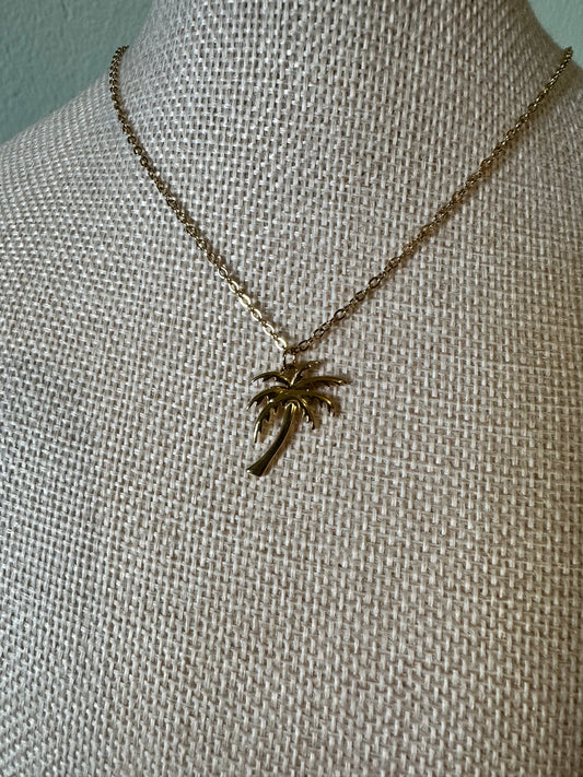 Palm Tree Necklace