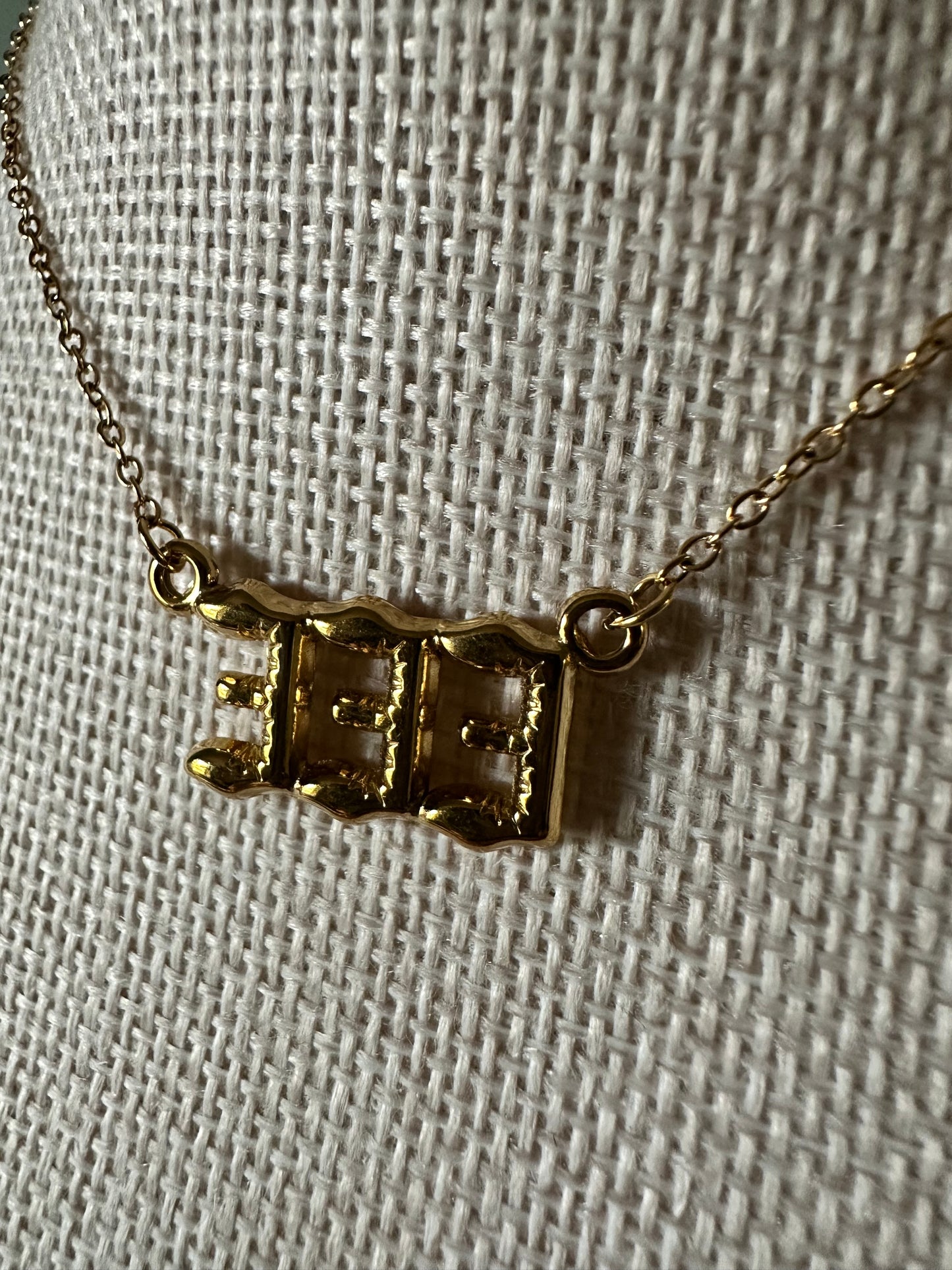 Bubble Angel Number Necklace