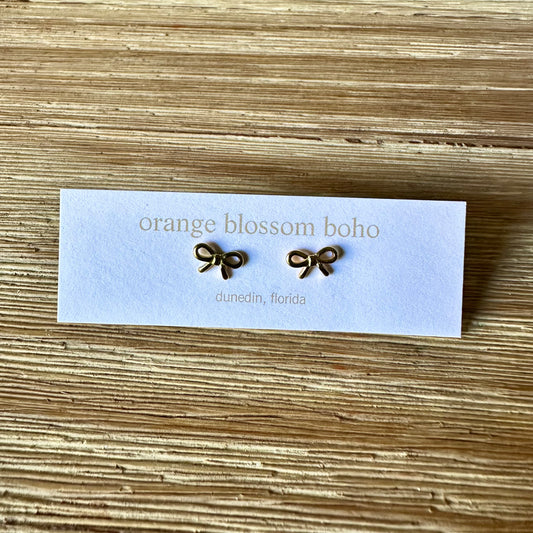 Tiny Bows Earrings