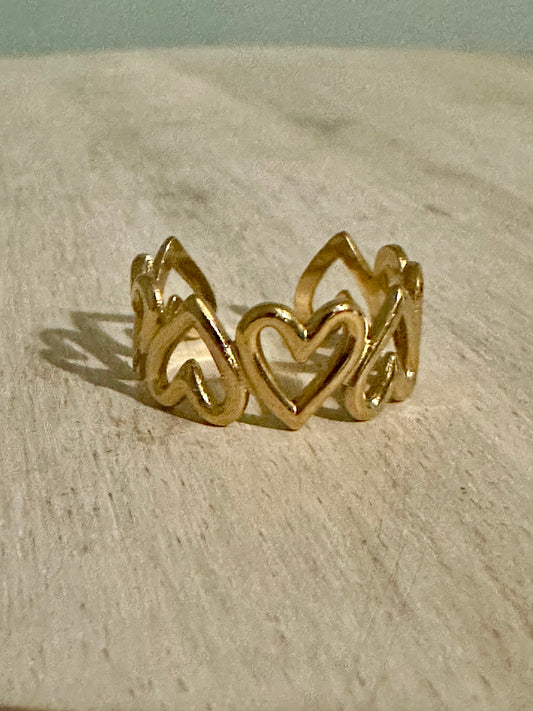 Heart Adjustable Ring