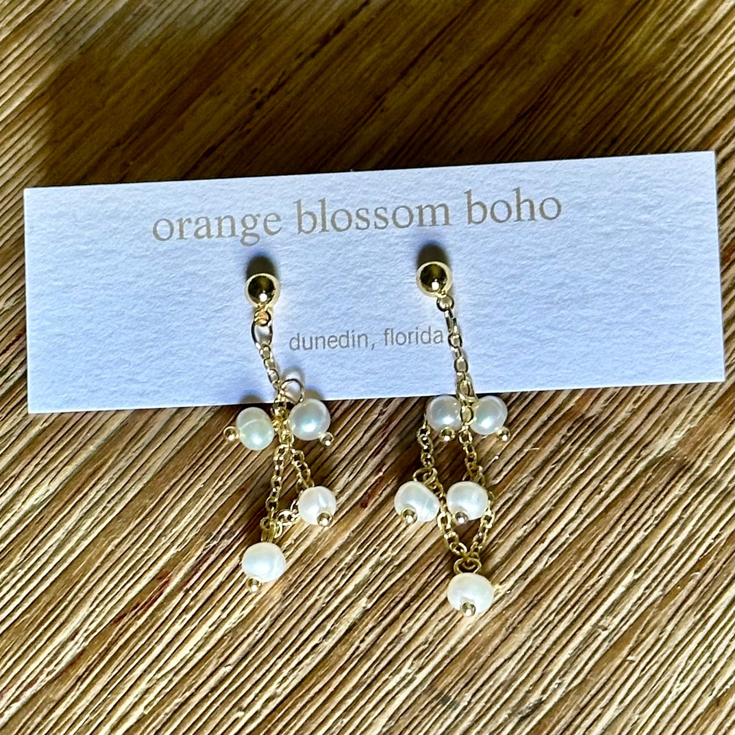 Pearl Drop Earrings