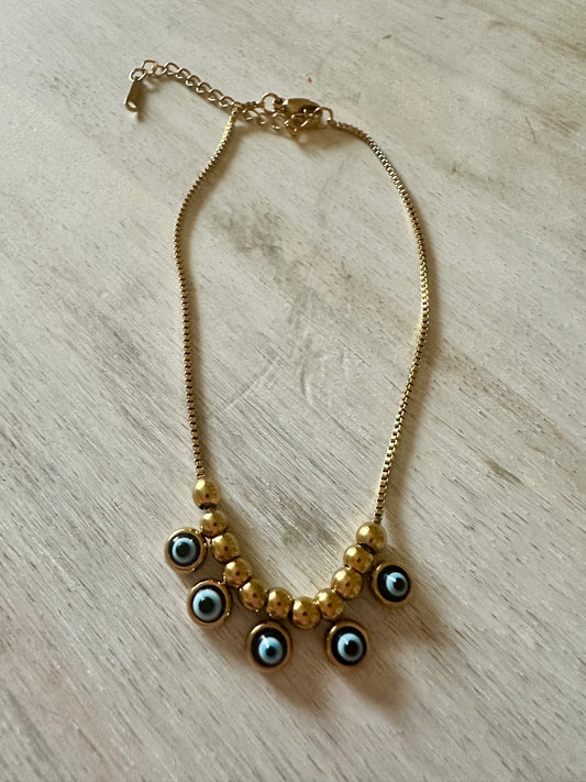 Evil Eye Anklet