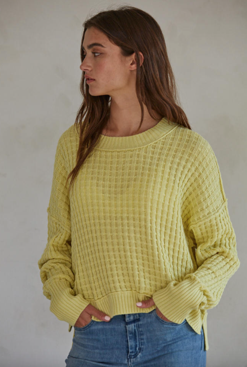 Yellow Beach Pull Over