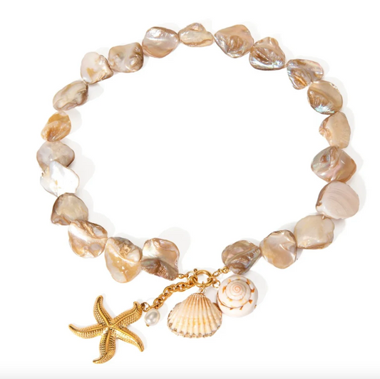 Gulf Beach Shell Necklace