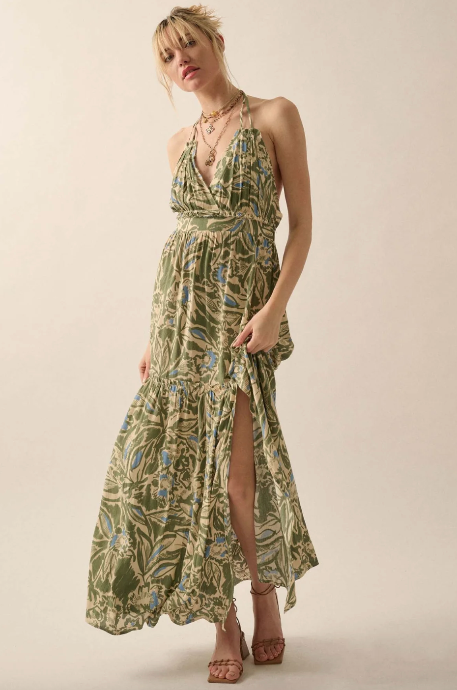 Palm Paradise Maxi Dress