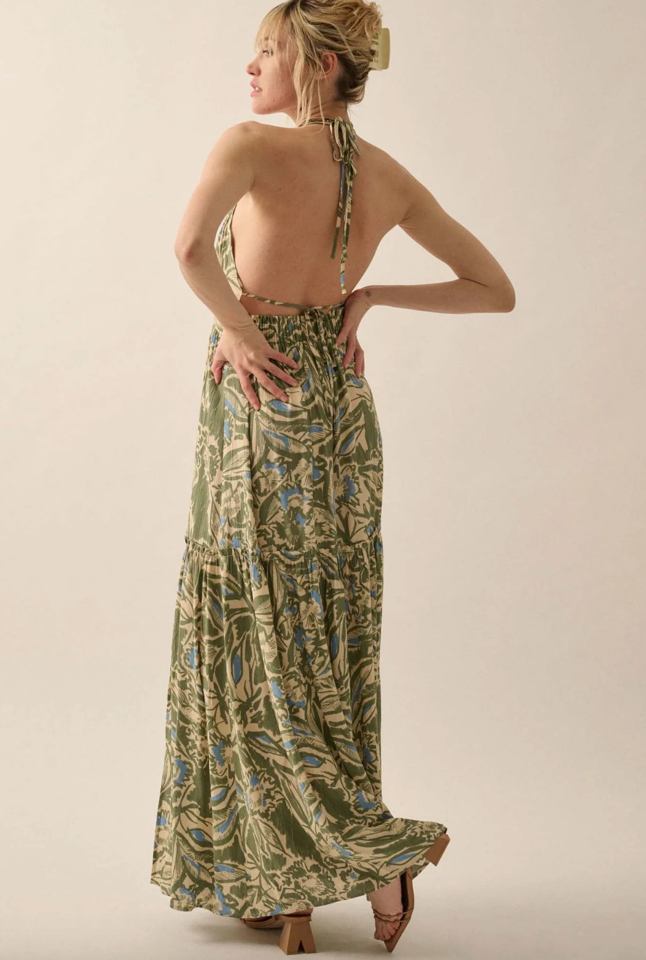 Palm Paradise Maxi Dress