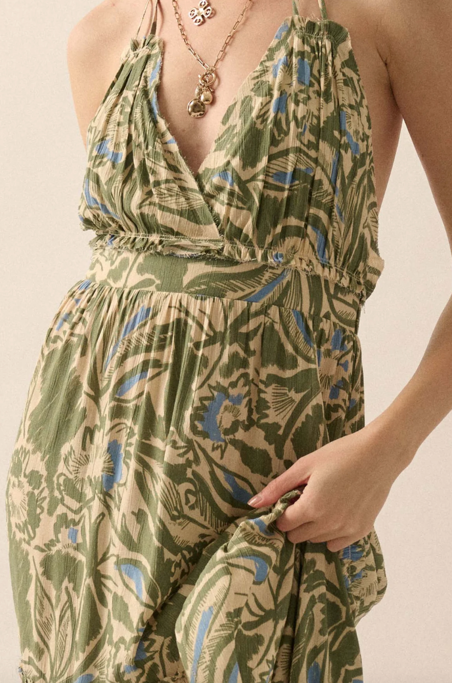 Palm Paradise Maxi Dress