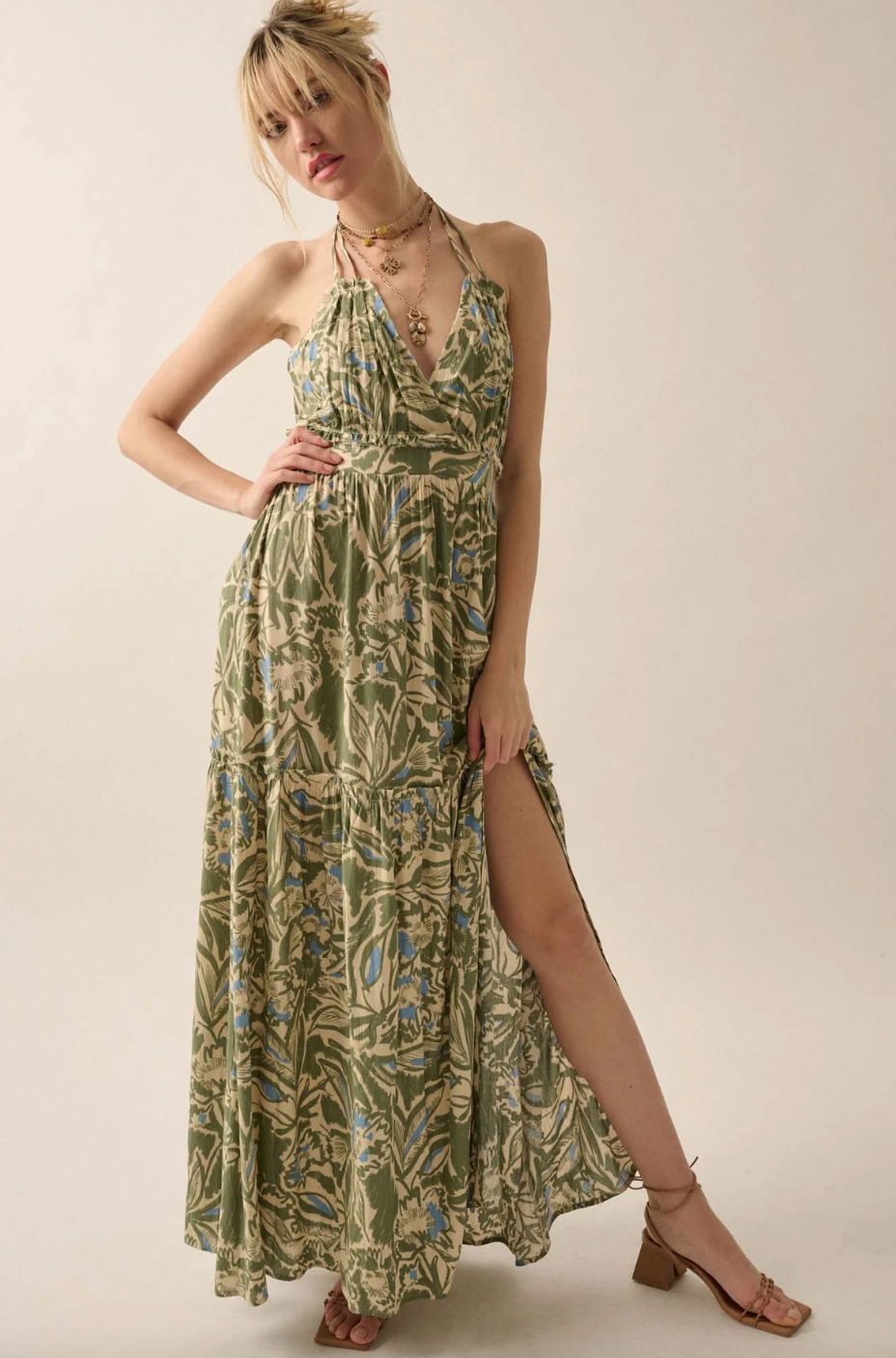 Palm Paradise Maxi Dress