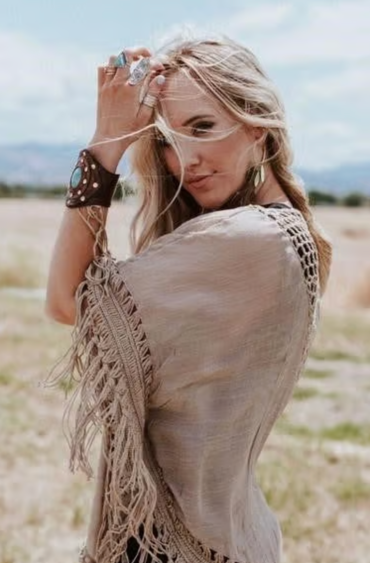 Dreamy Macramé Kimono Mocha