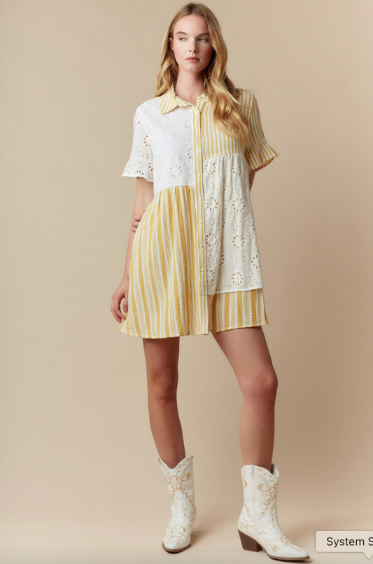 Sunshine Lace Dress