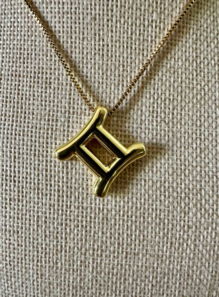 Bubble Zodiac Necklace