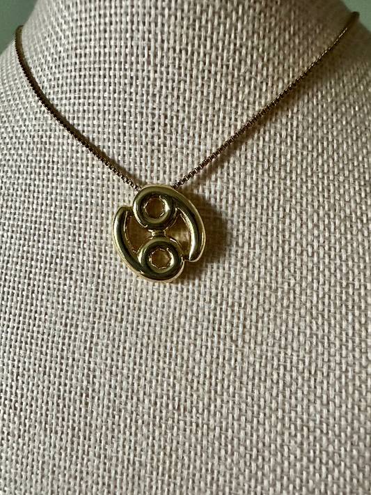 Bubble Zodiac Necklace