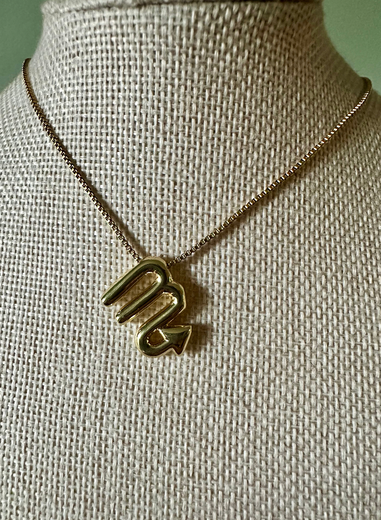 Bubble Zodiac Necklace