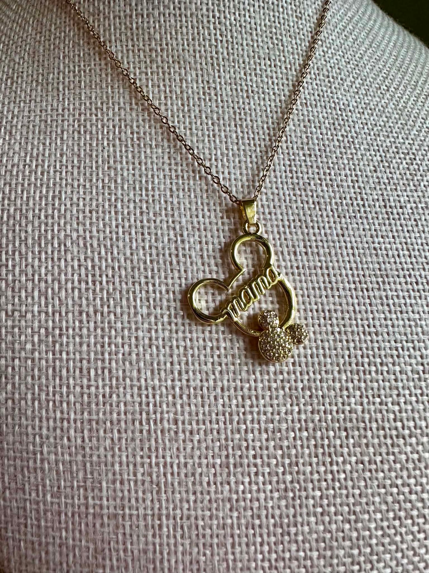 Mama Mickey Necklace
