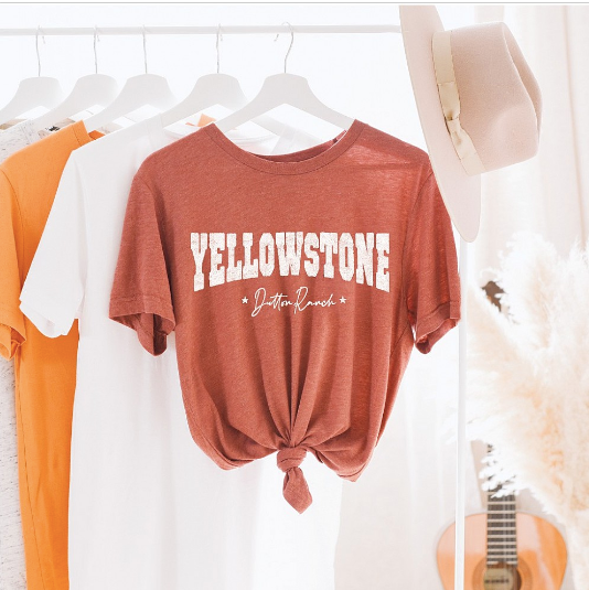 Yellowstone Rust Tee