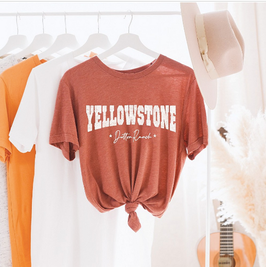 Yellowstone Rust Tee